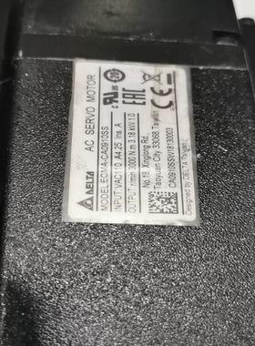 检测台达ECMA-CA0910SS 电机 咨询