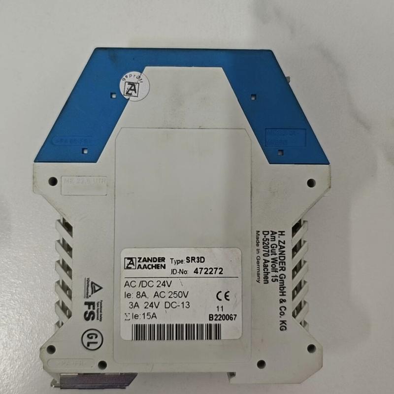 检测ZANDER AACHEN原装进口继电器SR3D  咨询