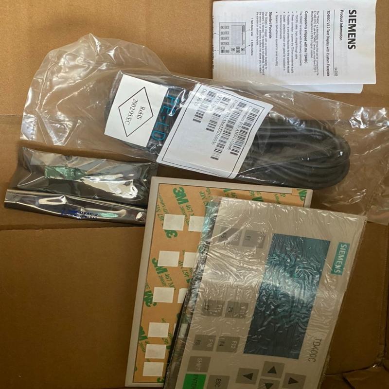 检测现货全新原装td400C 文本显示屏，6AV66 咨询