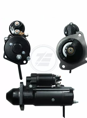 JCB杰西博挖掘机11齿起动机JS130 JS210 JS220 JS235挖机马达
