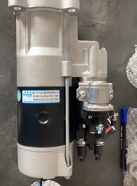 玉柴YC688GF1发电机组起动机TD600-3708100A起动机DM105R3003SE-B