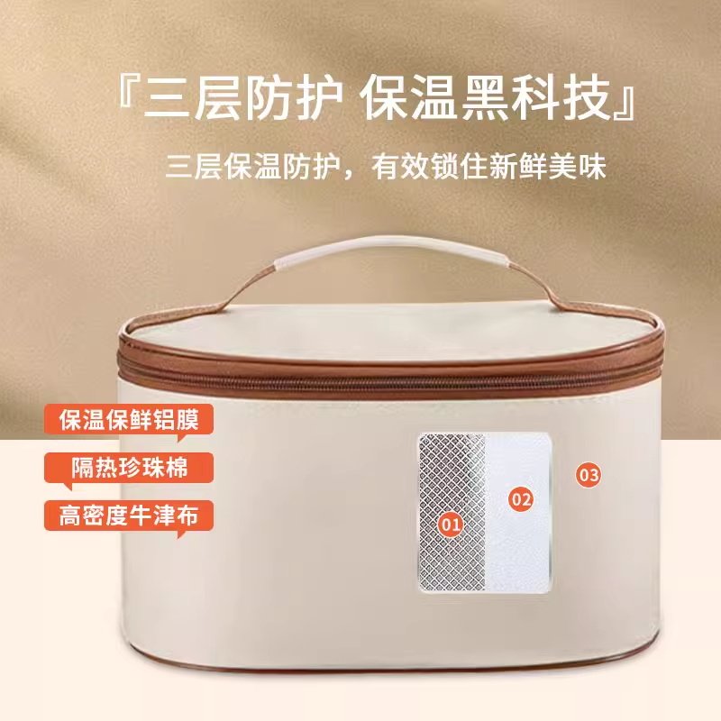 邦达保温饭盒包保温饭盒袋保温包便当手提包早餐包学生上班族餐包,餐饮具,保温袋,淘宝优惠券,粉丝福利购,淘宝优惠卷