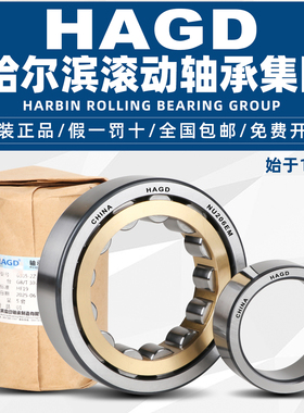 HAGD 哈尔滨轴承 NU NJ NF N RN U 209 210 211 212 M EM圆柱滚子