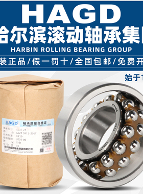 HAGD哈尔滨轴承 1206 1207 1208 1209 1210 A K TN 调心球轴承