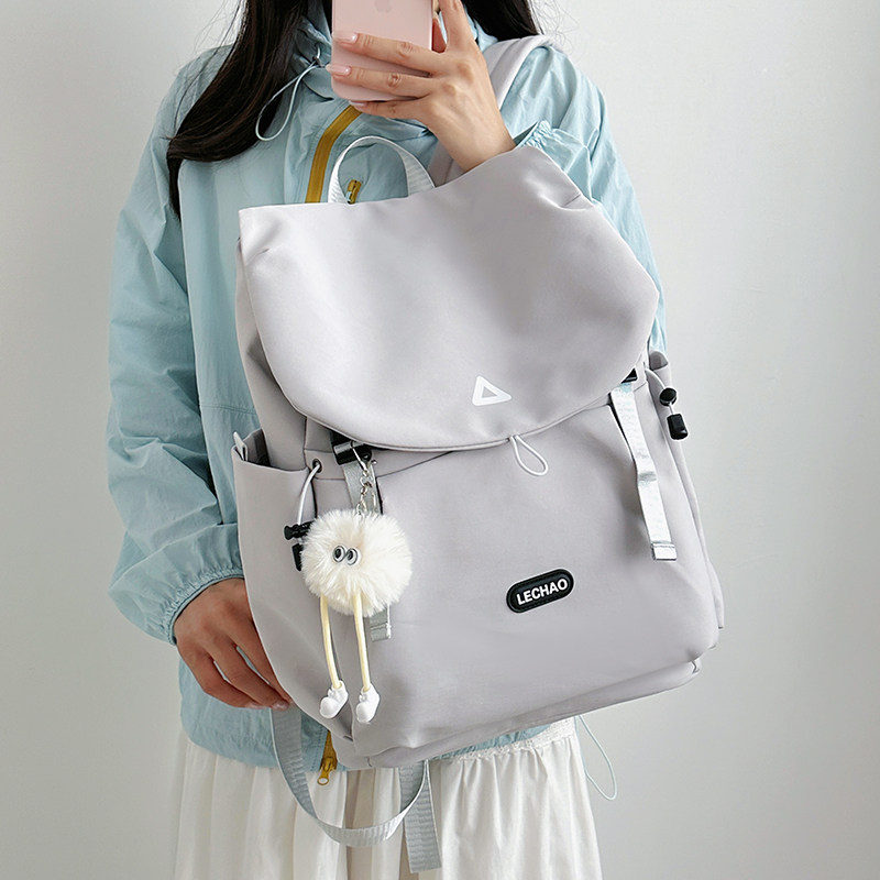 红鹮鸟双肩包女户外防水大容量旅行电脑背包学生运动旅游轻便书包