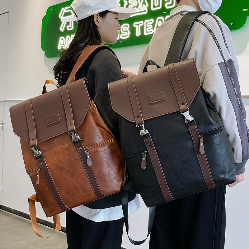 红鹮鸟双肩包2026新款女男高品质书包大容量上班通勤电脑背包