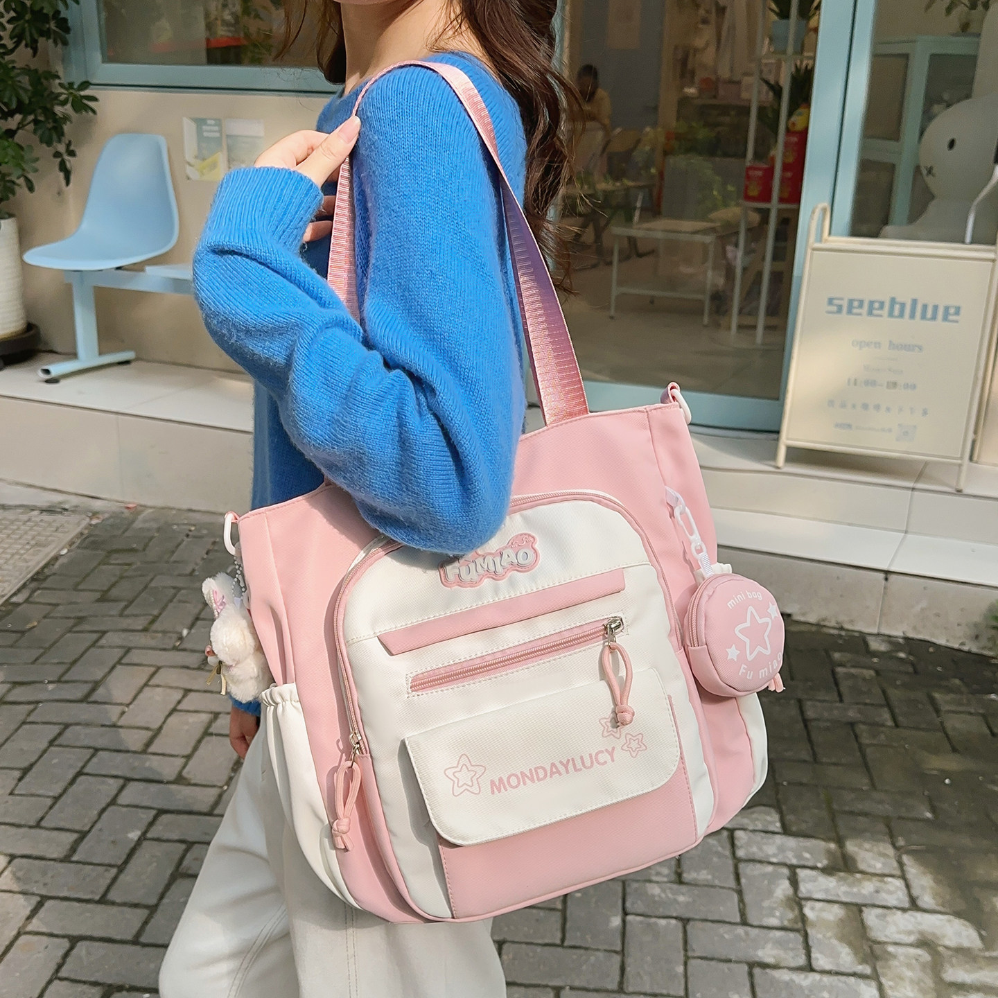 红鹮鸟2026女中学生大容量书包