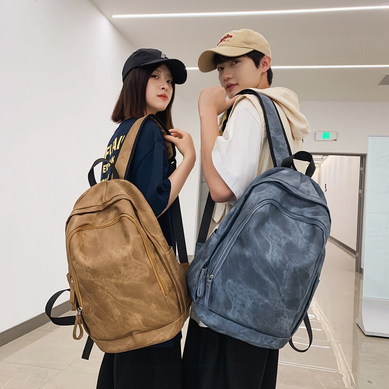红鹮鸟复古学院风百搭学生双肩包