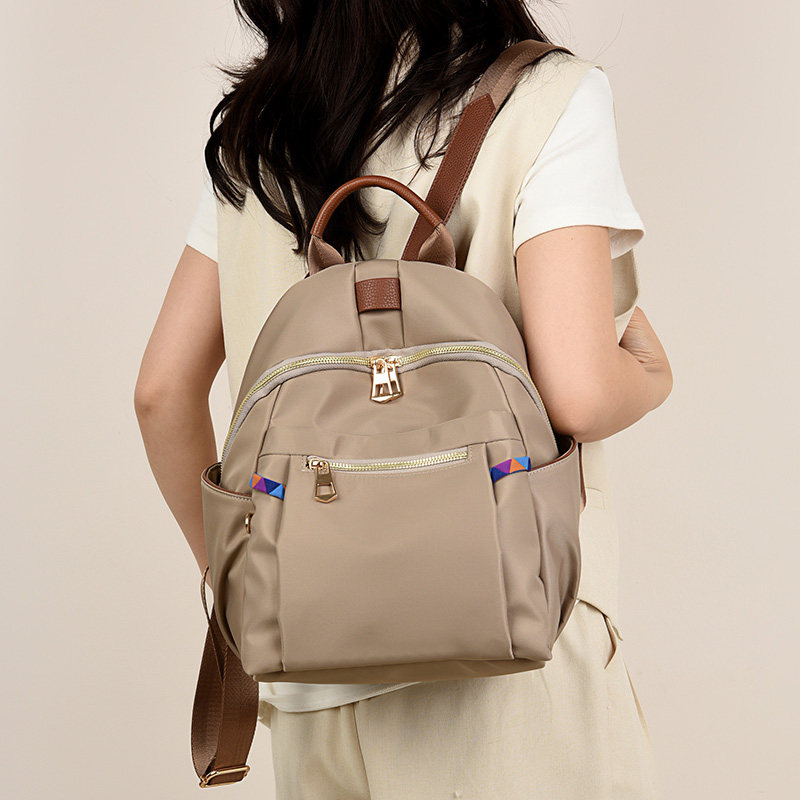 红鹮鸟2026女双肩包时尚大容量轻便高颜值背包休闲通勤旅行包