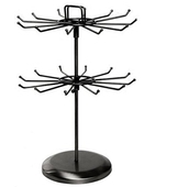 摆摊旋转首饰架饰品夜市橱窗收纳展示手项链吊坠挂架耳环袜子钥匙