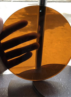 234568亚克力黄茶黑茶色黑色透明透光板led激光切割显示屏幕定制