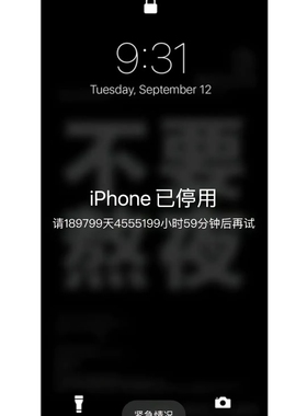 维修iPhone/iPad已停用问题，远程激活服务，不成功不收费