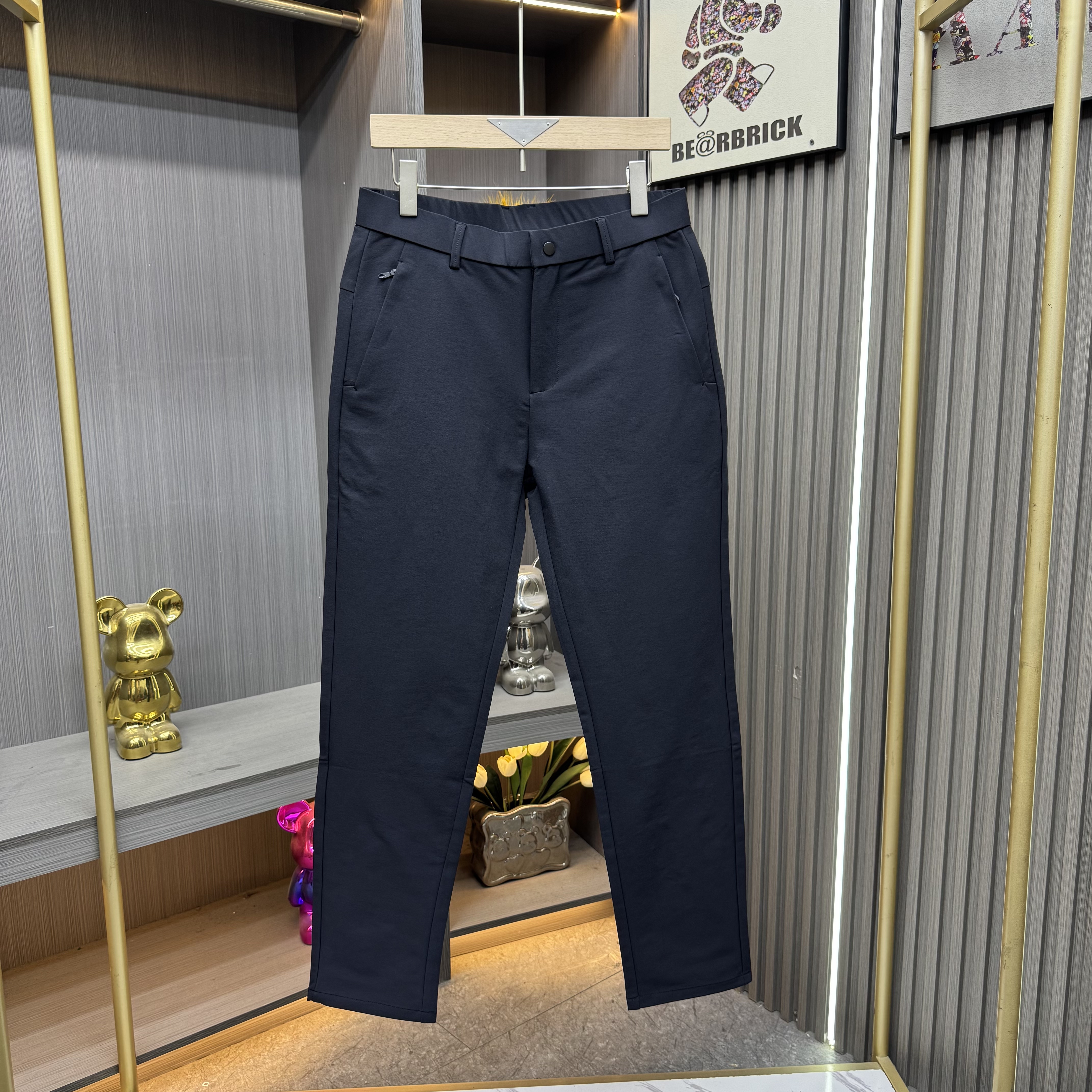 2026秋季新款休闲裤男士潮流百搭户外工装裤修身直筒长裤小脚西裤