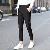 Черные укороченные брюки