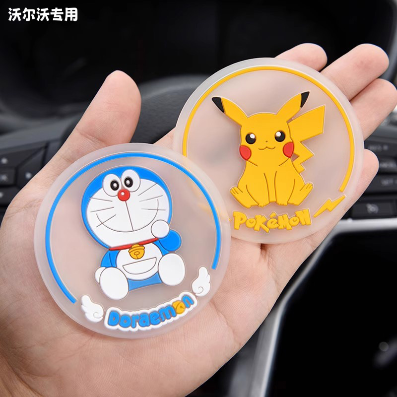 适用于沃尔沃车载杯垫隔热垫茶托水杯垫子xc60/s90/s60/xc90/xc40