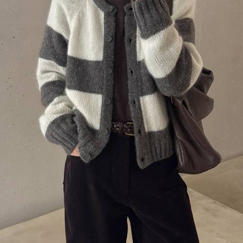 CLEAN SPACE-色亲肤休闲简约百搭设计感保暖毛衣（含47羊毛）5922