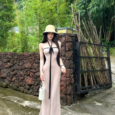 7 SEVEN G-长裙时髦气质财阀千金感连衣裙(大货不收版速发)KL2031