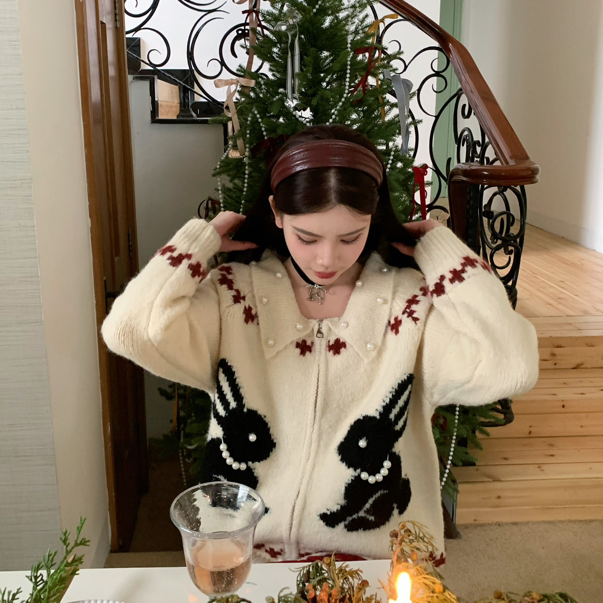 FEIMAO（YIMAO）-链毛衣外套费尔岛宽松显瘦保暖毛衣（含6羊毛）1,孕妇装/孕产妇用品/营养,连衣裙,淘宝优惠券,粉丝福利购,淘宝优惠卷