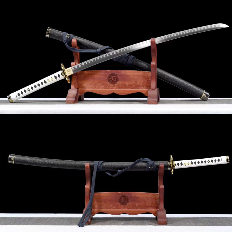 鬼泣五阎魔刀研白东洋太刀动漫刀剑武士剑指挥刀防身冷兵器未开刃