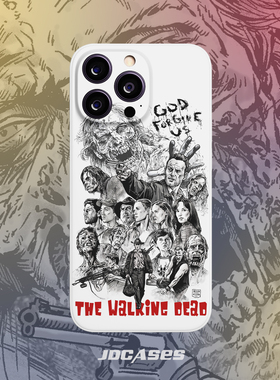 The Walking Dead行尸走肉 iphone15promax全包软壳半包硬壳菲林手机壳安卓