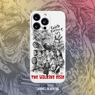 The Walking Dead行尸走肉 iphone15promax全包软壳半包硬壳菲林手机壳安卓