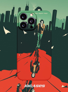 小丑 Joker‎电影iphone15promax手机壳小众菲林壳防摔全包软壳安卓