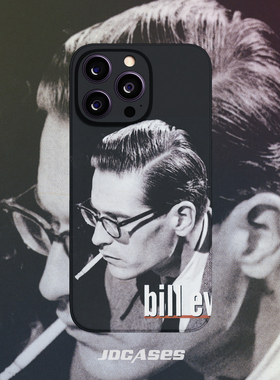 Bill Evans爵士乐 17promax手机壳小众菲林壳防摔苹果16全包软壳安卓