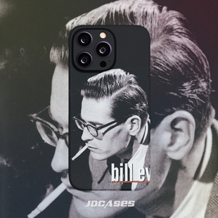 Bill Evans爵士乐 17promax手机壳小众菲林壳防摔苹果16全包软壳安卓