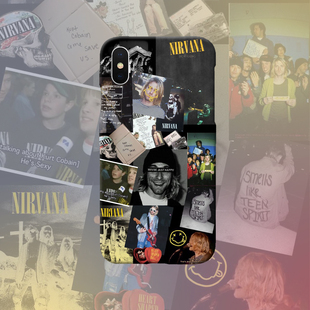 Nirvana 美国摇滚乐队15promax手机全包软壳半包硬壳菲林苹果防摔安卓