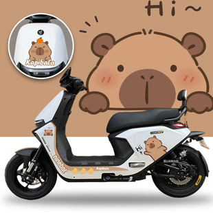适于九号电动车M3m95cMAX贴纸装饰卡通系列防水耐晒车身拉花