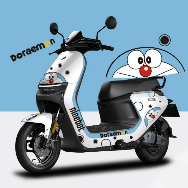 九号电动车N708090贴纸个性装饰贴拉花卡通防水防晒9号拉花贴纸