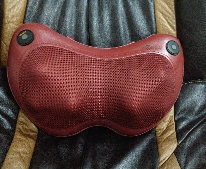 按摩器腰部颈部颈椎加热按摩枕