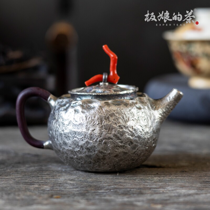 板娘的茶 纯银999纯手工小众茶壶