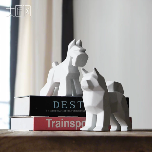 Нордические современные минималистские домашние ювелирные изделия Набор богатства творческая гостиная Керамические украшения в керамике