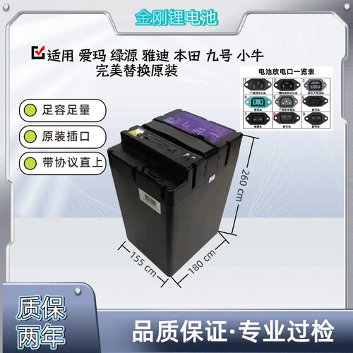 天能同款48V24Ah新国标锂电