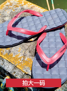 Volcom沙滩拖鞋经典款舒适速干潮流人字拖夏季防滑夹脚凉鞋情侣款