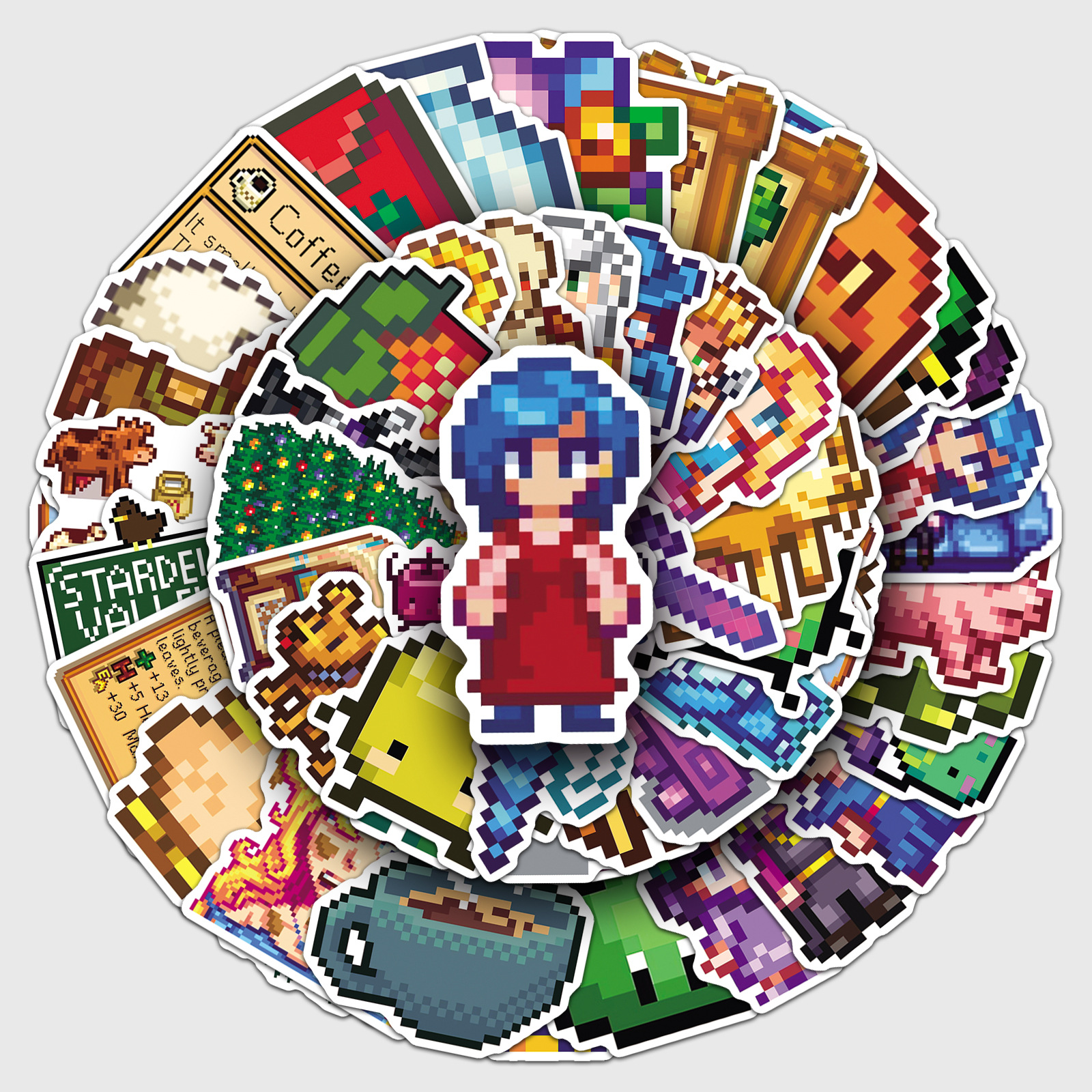 50张星露谷物语涂鸦贴纸