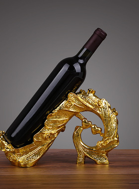 淘宝 孔雀红酒架摆件 酒柜装饰品 时尚创意树脂酒托 工厂直销