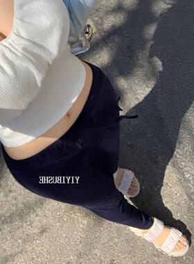 当天发 自制 LX289风情万种 性感纯欲蓝色包臀半身裙长裙