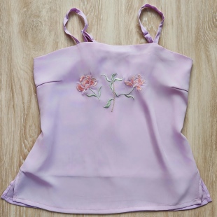 汉服吊带宋制春夏内搭宋抹背心大码日常复古女绣花薄款新中式国风