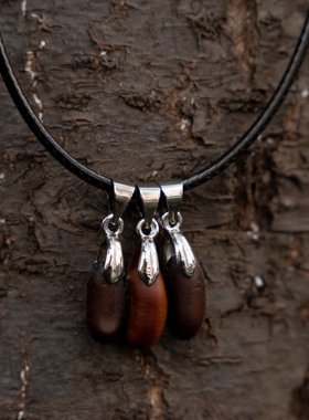 山之四时 植物果实项链｜新中式饰品天然原创森系文艺个性小众