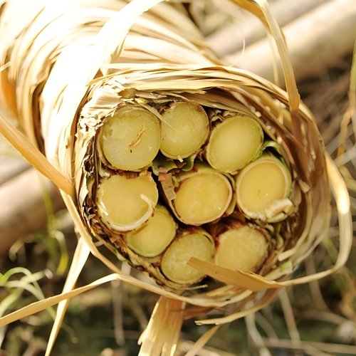 【专线直达】整捆带叶子木格白玉甘蔗脆嫩爽口多汁水果原产地直发