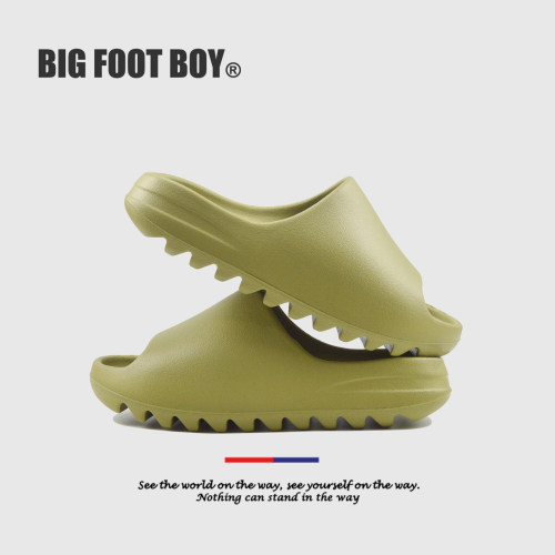 BIGFOOTBOY大码外穿椰子拖鞋男