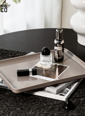 ideaco轻奢托盘高档香薰置物盘防水酒店家用套装桌面高品质收纳盘