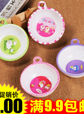 可爱塑料防摔小孩训练儿童餐具