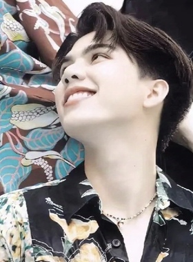 Fortpeat宝宝同款暗黑系琉璃黑白蘑菇吊坠项链潮酷圈泰剧海洋之恋