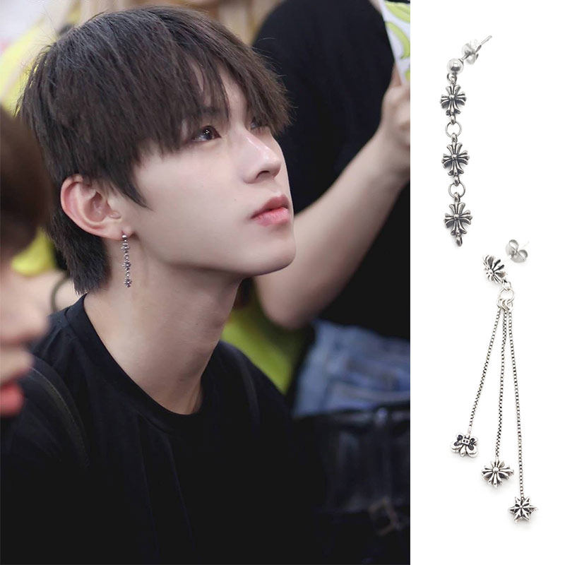 sky李希侃同款少年之名潮圈耳环