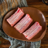 膳博士黑土猪肉肋排400g新鲜冷冻猪排骨肋排软骨仔排烧烤排骨