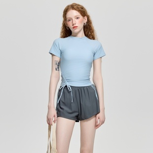 韩国ins风小胸聚拢学生保守平角遮肚显瘦分体温泉泳装 衣女