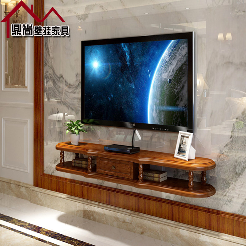 地中海电视背景墙收纳柜壁挂式墙上电视柜小户型机顶盒卧室置物架|msdalam kategori perabot kediaman, kabinet, kabinet TV - dari Buy2taobao.com untuk memberikan perkhidmatan ejen Taobao profesional membeli